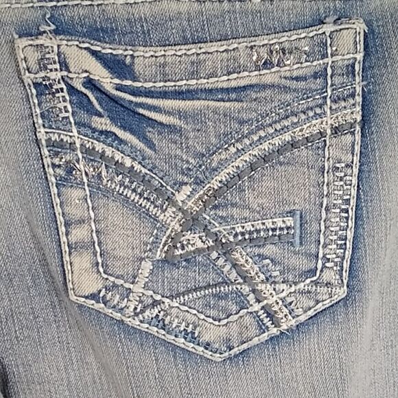 Ame Thyet Wash Acid Women's Jeans Size 11 80% Cotton - Picture 10 of 12